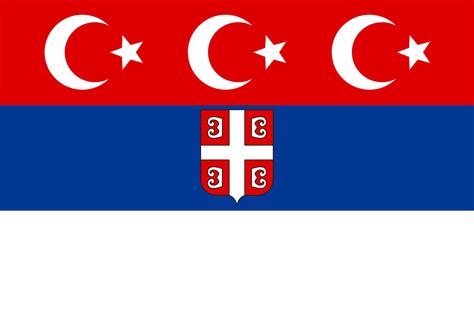Proposed Flag Of The Principality Of Serbia C 1838 Rvexillology