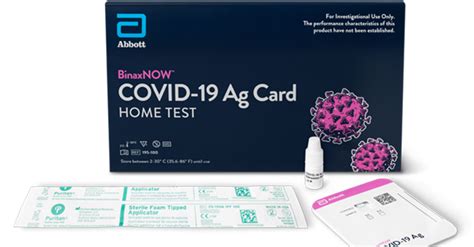 Covid 19 Antigen Self Test At Home Kit