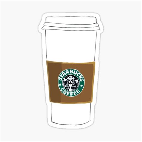 Starbucks Cup Stickers Redbubble