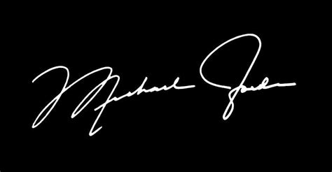 X1 Michael Jordan Signature Vinyl Decal Sticker Autograph Basketball