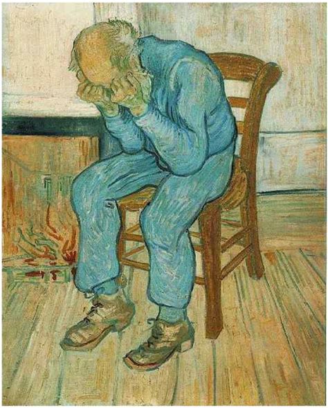 Vincent Van Gogh Old Man In Sorrow On The Threshold Of Eternity