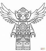 Chima Lego Coloring Eris Eagle Printable Legends Supercoloring Drawing Characters Super Prints sketch template