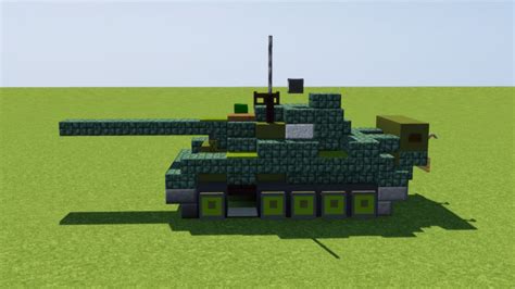 Minecraft Tank Schematic