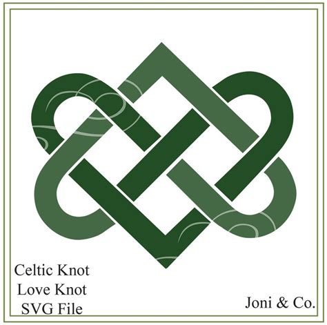 Celtic Love Knot Svg Celtic Wedding Ireland Svg Svg Etsy