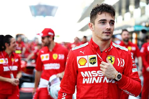 Charles Leclerc F1 Driver For Ferrari
