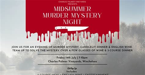 Midsummer Murder Mystery Night Visit 1066 Country