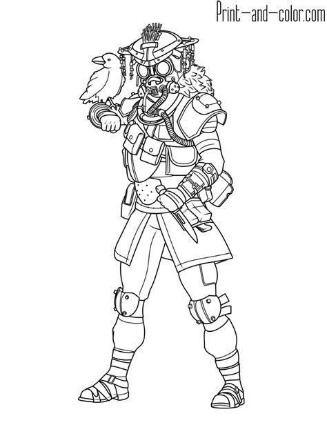 Showing 12 coloring pages related to apex legends. Apex Legends coloring pages | Print and Color.com