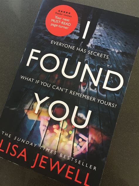 I Found You by Lisa Jewell - Mum of Three World | I found you, Found you, Book suggestions