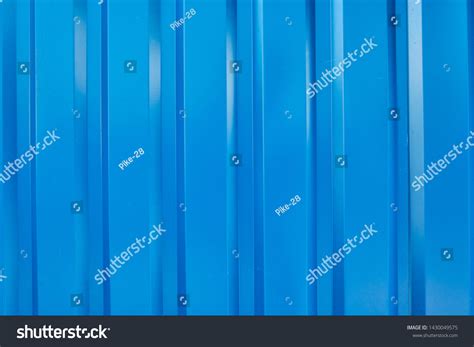 Metal Roof Sheet Roofing Blue Texture Stock Photo 1430049575 Shutterstock