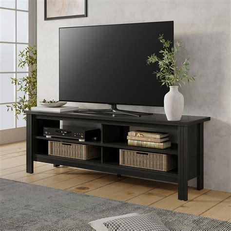 Wampat Tv Stands For 65 Inch Tv Entertainment Center Wood Media Console
