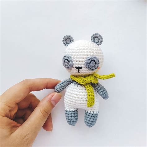 Little Panda Amigurumi Pattern Amiguroom Toys