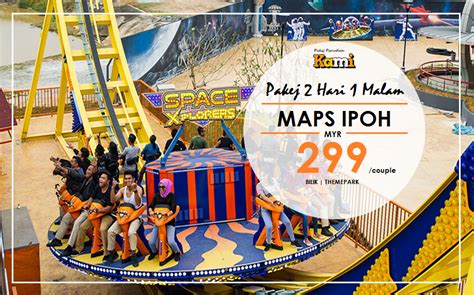 Housing 23 interactive attractions and 15 rides over six thematic zones, maps is set to be perak's hottest new destination! Pakej MAPS - Movie Animation Park Studios (Ipoh, Perak) Kami