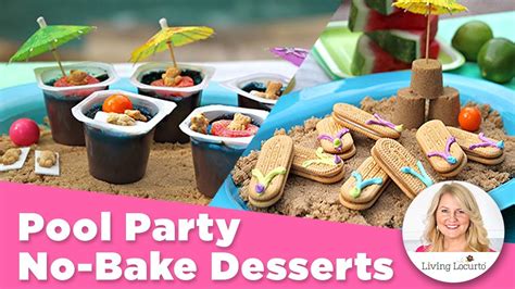 How To Make Flip Flop Cookies Easy Pool Party Dessert Recipes The