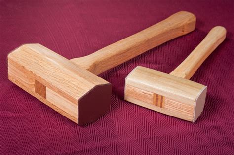 Wooden Mallet Set By Lusk Woodworking Community