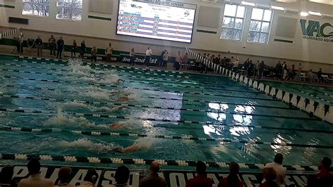 2020 Boys Sectional Swim Valparaiso Aquatic Center 100 Yd Freestyle