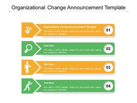 Org Change Announcements Tempaltes Organizational Change Announcement