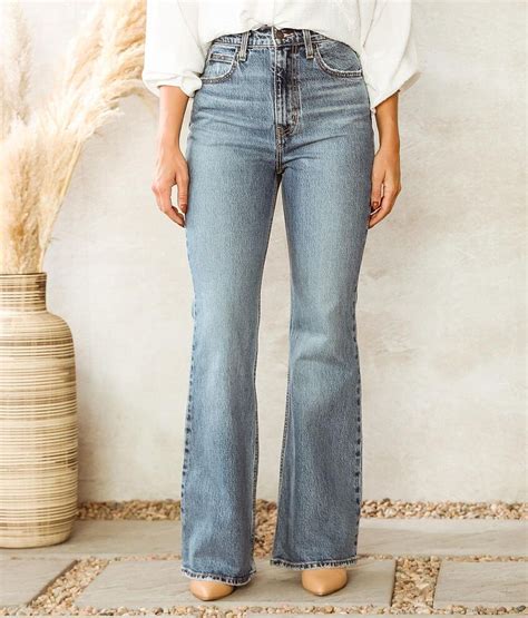 levi s® premium 70s high flare jean women s jeans in sonoma walks buckle