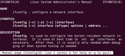 Linux Ifconfig Command Examples Its Linux FOSS