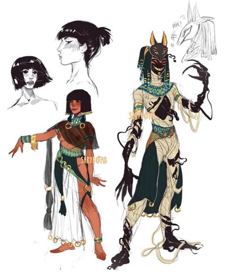 Pin By Demarcus Smallwood On Egyptian Concepts Character Design Inspiration Character Art