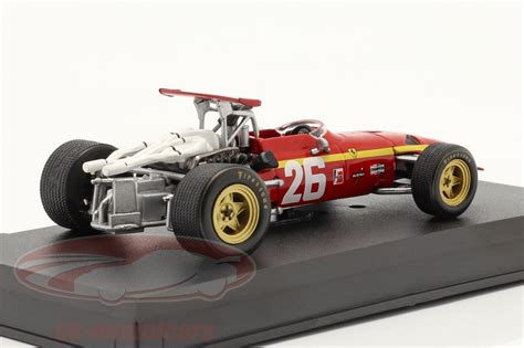 Altaya 143 Jacky Ickx Ferrari 312 26 Winner France Gp Formula 1 1968