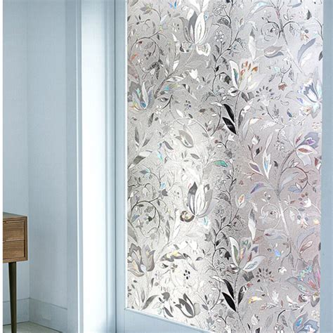 Pvc Privacy Frosted Home Badezimmer Schlafzimmer Fensteraufkleber Glasfolie Groß Ebay