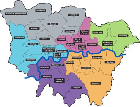Bart Offen Verformen South West London Boroughs Paket Schreibtisch Innere