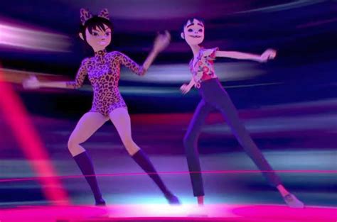 Gorillaz Hit The Dance Floor For Strobelight Video