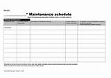 Preventative Maintenance Checklist For Equipment