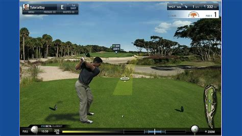 How To Hit The Ball World Golf Tour Tutorial Youtube