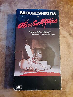 ALICE SWEET ALICE GoodTimes VHS Brooke Shields Slasher Horror Movie PicClick