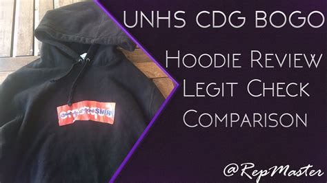 Trova una vasta selezione di supreme box logo hoodie a prezzi vantaggiosi su ebay. UNHS Supreme CDG Box Logo Hoodie - Review Legit Check ...