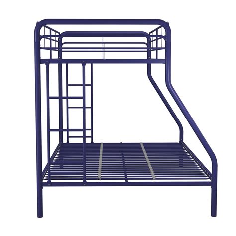 Dhp Twin Over Full Bunk Bed With Metal Frame And Ladder Space Saving