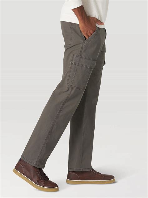 Mens Wrangler Authentics Relaxed Stretch Cargo Pant