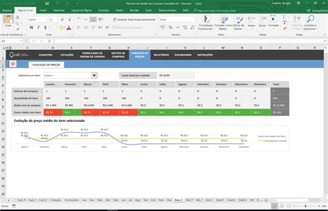 Planilhasvc Planilha De Gestão De Compras Completa Em Excel 40