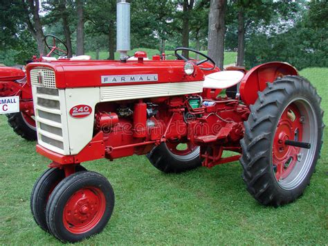 Vintage Farmall Model 240 Farm Tractor Editorial Photo Image Of