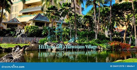Hilton Hawaiian Village Hotel Editorial Photo 80872667