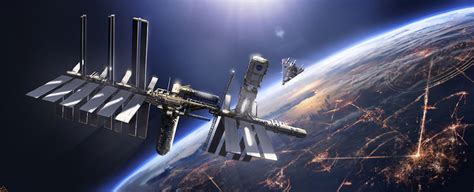 Future Space Station 3d Spacecoolvibe Digital Art