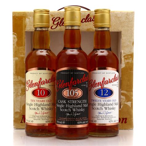 Glenfarclas Malt Whisky Selection 3 X 35cl Whisky Auctioneer
