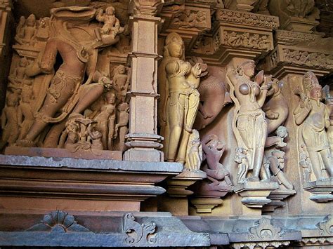 Khajuraho Western Temples Carvings Peter Connolly Flickr