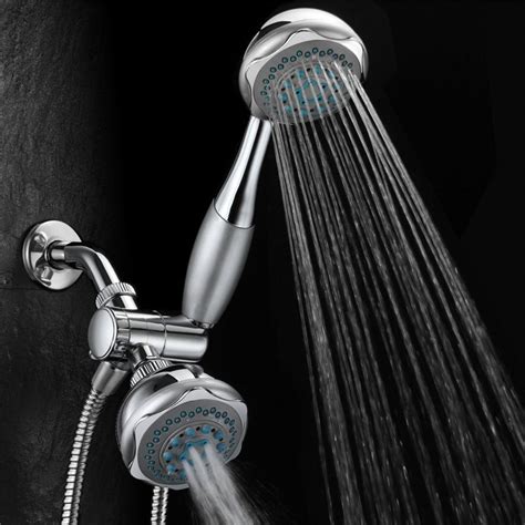 The best dual shower heads can take showering to a new level. Multifunction Double Head Top Rainfall Shower Head Set ...