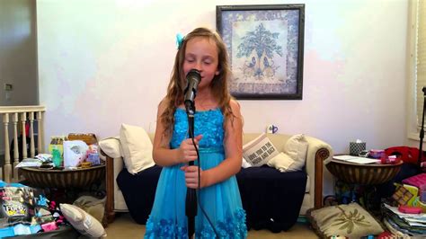 Savannah Violet Singing Frozen Youtube