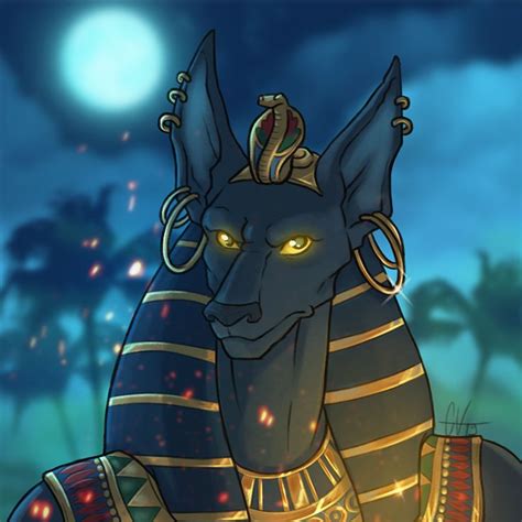 pin by glimmer on egyptian ancient egyptian gods anubis furry art