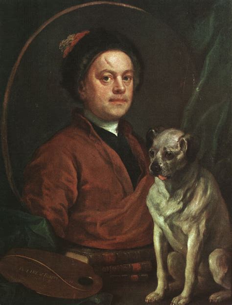 Fine Art William Hogarth The Painter And His Pug 1745 Pug 00
