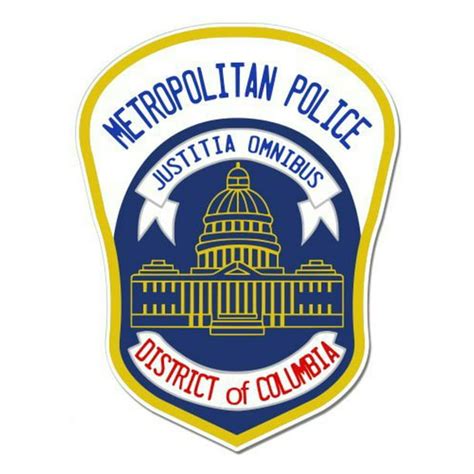 Washington Dc Police Metropolitan Police District Of Columbia Vinyl