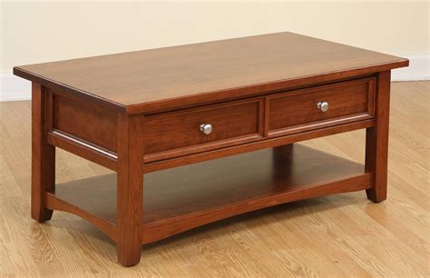 Photos Cherry Wood Coffee Table Sets