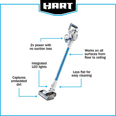 Hart Handheld Cordless Stick Vacuum Town