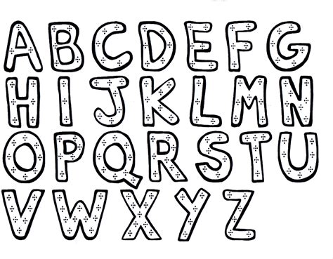Printable Alphabet Coloring Pages Coloring Home