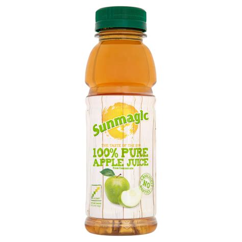 Sunmagic 100 Pure Apple Juice 330ml Fruit Juice Iceland Foods