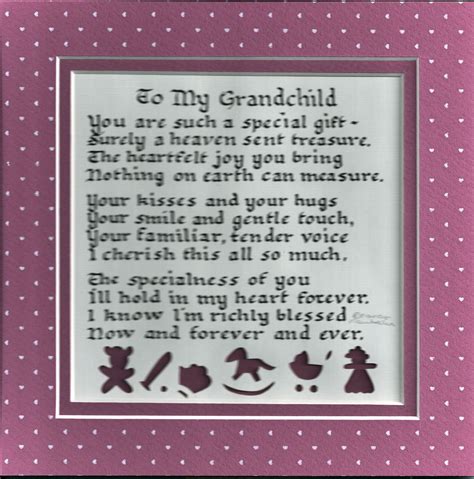 Lovely Poem To My Grandchild By Poetartist Nancy Marthaler