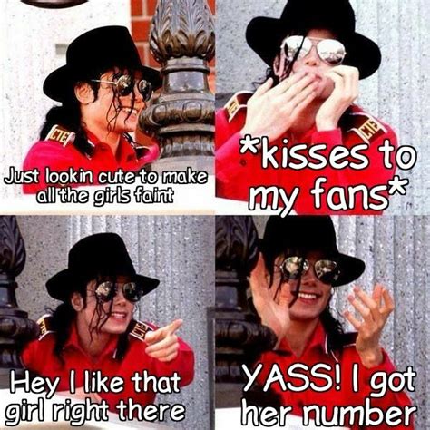 Hehe Awwwww Bb Rentheawesome For Poppin Mj Memes Michael Jackson